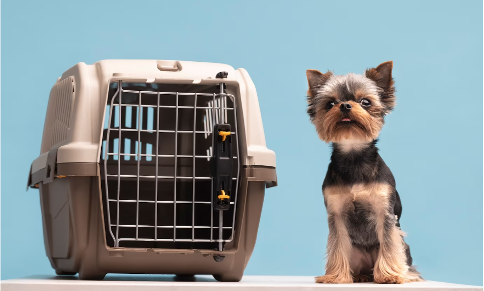 quiero viajar con mi mascota en avion - transportador